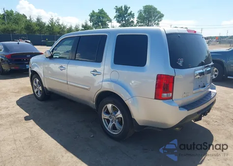 2013 Honda Pilot Ex из США, поврежденный, VIN 5FNYF3H45DB033464